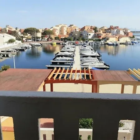 Bel 4 Personnes Avec Piscine, Parking Prive Et Vue Marina - Fr-1-81-238 아파트 *