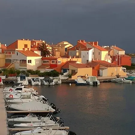 Appartamento Bel 4 Personnes Avec Piscine, Parking Privé Et Vue Marina - Fr-1-81-238 Le Barcarès